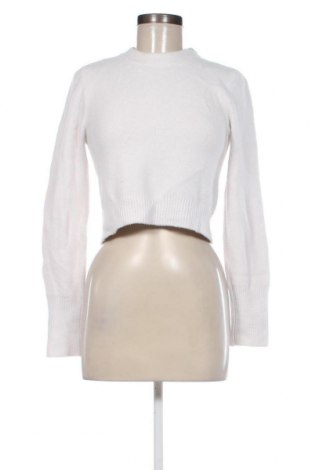 Pulover de femei Zara, Mărime L, Culoare Alb, Preț 26,65 Lei