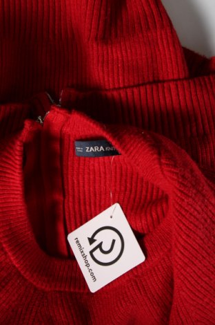 Dámský svetr Zara, Velikost S, Barva Červená, Cena  129,00 Kč