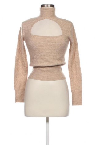 Дамски пуловер Zara, Размер S, Цвят Бежов, Цена 10,26 лв.