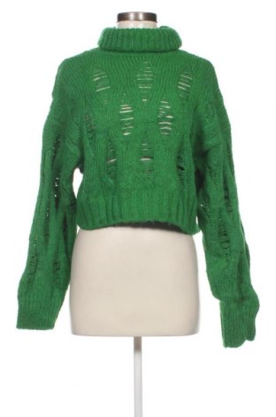 Damenpullover Zara, Größe L, Farbe Grün, Preis 10,33 €