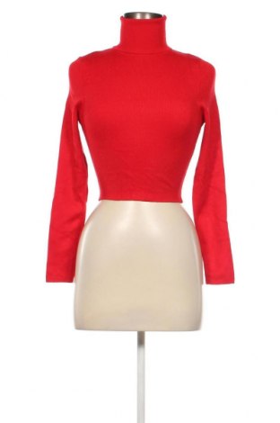 Дамски пуловер Zara, Размер M, Цвят Червен, Цена 9,18 лв.