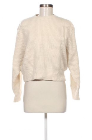 Damski sweter Zara, Rozmiar M, Kolor ecru, Cena 86,99 zł