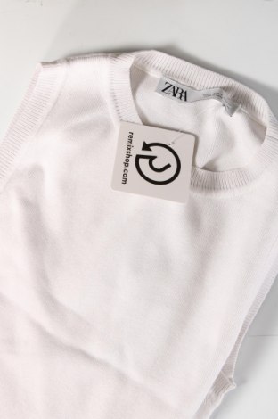 Damenpullover Zara, Größe S, Farbe Weiß, Preis € 13,81