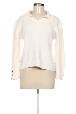 Damenpullover Zara, Größe M, Farbe Weiß, Preis 7,52 €