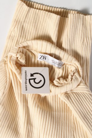 Дамски пуловер Zara, Размер M, Цвят Екрю, Цена 8,64 лв.