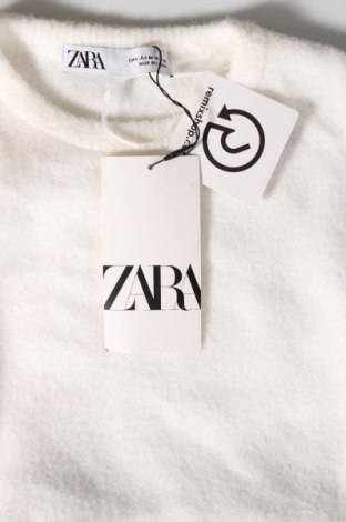 Γυναικείο πουλόβερ Zara, Μέγεθος M, Χρώμα Λευκό, Τιμή 38,35 €