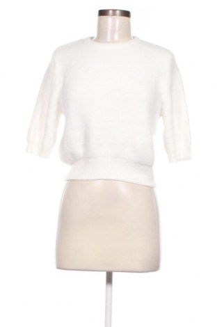 Дамски пуловер Zara, Размер M, Цвят Бял, Цена 32,24 лв.