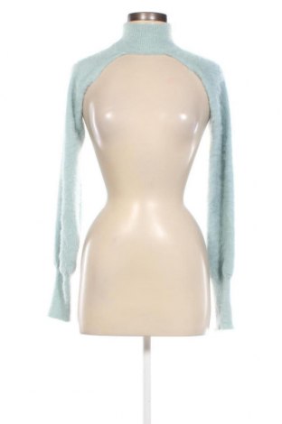 Дамски пуловер Zara, Размер M, Цвят Син, Цена 24,80 лв.
