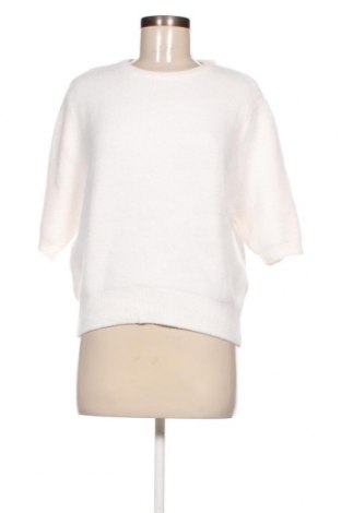 Γυναικείο πουλόβερ Zara, Μέγεθος XL, Χρώμα Λευκό, Τιμή 10,35 €