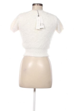 Damenpullover Zara, Größe M, Farbe Weiß, Preis 22,18 €