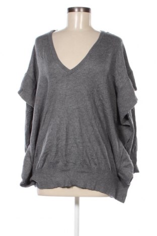 Дамски пуловер Zara Knitwear, Размер M, Цвят Сив, Цена 12,42 лв.