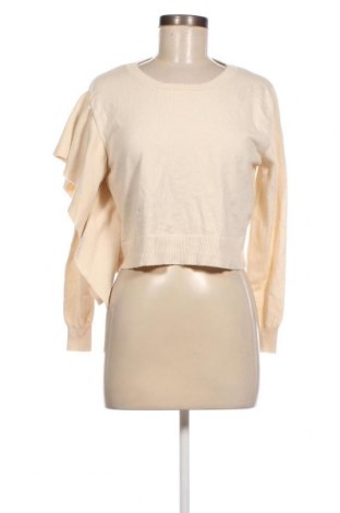 Pulover de femei Zara Knitwear, Mărime M, Culoare Ecru, Preț 41,40 Lei