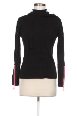 Дамски пуловер Zara Knitwear, Размер L, Цвят Черен, Цена 9,72 лв.