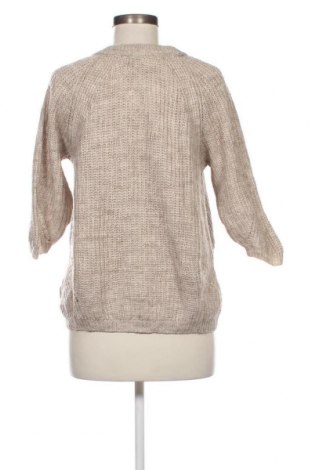 Дамски пуловер Zara Knitwear, Размер M, Цвят Бежов, Цена 27,00 лв.