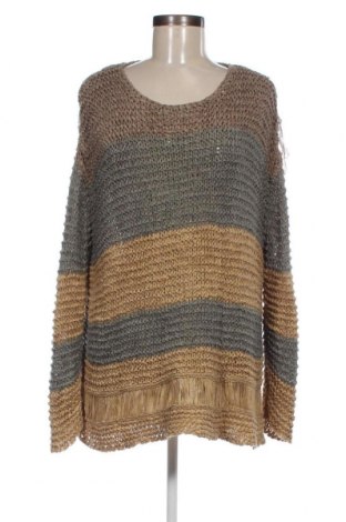 Дамски пуловер Zara Knitwear, Размер M, Цвят Многоцветен, Цена 14,04 лв.