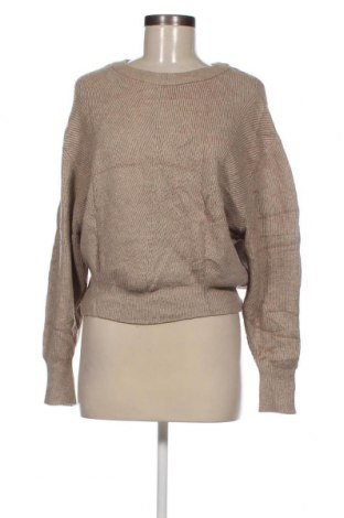 Дамски пуловер Zara Knitwear, Размер L, Цвят Бежов, Цена 10,80 лв.