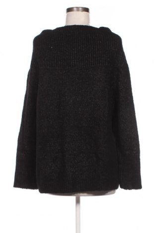 Дамски пуловер Zara Knitwear, Размер L, Цвят Черен, Цена 17,49 лв.