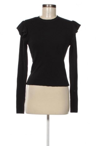 Дамски пуловер Zara Knitwear, Размер S, Цвят Черен, Цена 13,80 лв.