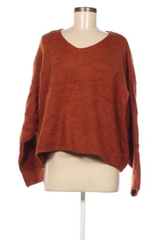 Дамски пуловер Zeitlos By Luana, Размер L, Цвят Оранжев, Цена 12,80 лв.