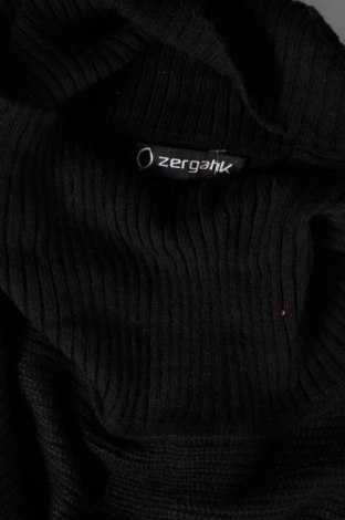 Γυναικείο πουλόβερ Zergatik, Μέγεθος L, Χρώμα Μαύρο, Τιμή 7,18 €