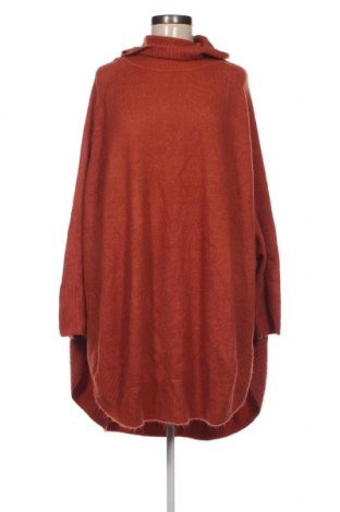 Дамски пуловер Zizzi, Размер L, Цвят Оранжев, Цена 23,52 лв.