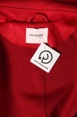 Damen Trench Coat Orsay, Größe M, Farbe Rot, Preis € 28,70
