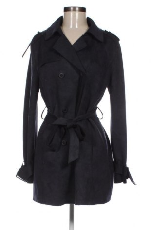 Damen Trench Coat Orsay, Größe L, Farbe Blau, Preis € 31,31