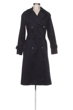 Damen Trenchcoat Tara Jarmon, Größe XS, Farbe Blau, Preis 134,54 €