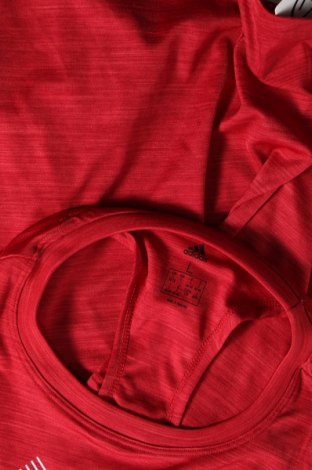 Damen Sporttop Adidas, Größe L, Farbe Rot, Preis 17,00 €