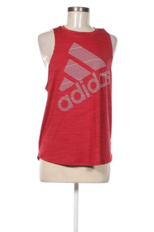 Γυναίκειο αθλητικό τοπ Adidas, Μέγεθος L, Χρώμα Κόκκινο, Τιμή 10,54 €