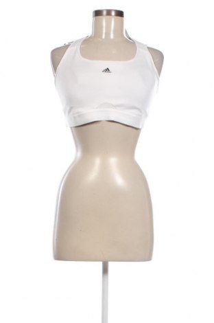 Γυναίκειο αθλητικό τοπ Adidas, Μέγεθος M, Χρώμα Λευκό, Τιμή 46,65 €