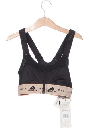 Γυναίκειο αθλητικό τοπ Adidas, Μέγεθος XXS, Χρώμα Μαύρο, Τιμή 17,86 €