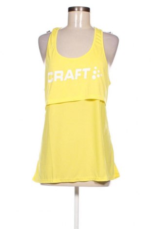 Γυναίκειο αθλητικό τοπ Craft, Μέγεθος L, Χρώμα Κίτρινο, Τιμή 5,95 €