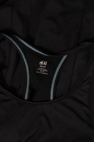 Дамски спортен топ H&M Sport, Размер S, Цвят Черен, Цена 14,79 лв.