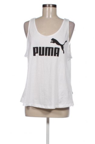 Дамски спортен топ PUMA, Размер XL, Цвят Бял, Цена 30,80 лв.