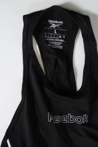 Γυναίκειο αθλητικό τοπ Reebok, Μέγεθος L, Χρώμα Μαύρο, Τιμή 10,78 €
