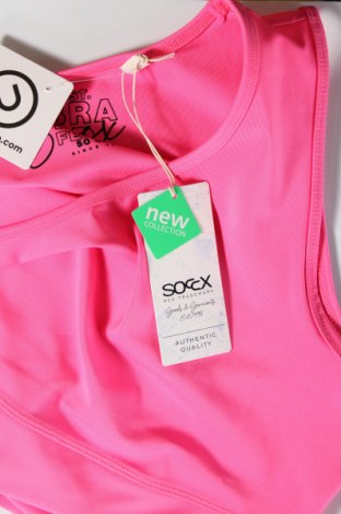 Damen Sporttop Soccx, Größe L, Farbe Rosa, Preis 39,69 €