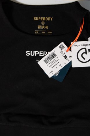 Dámský sportovní top  Superdry, Velikost S, Barva Černá, Cena  313,00 Kč