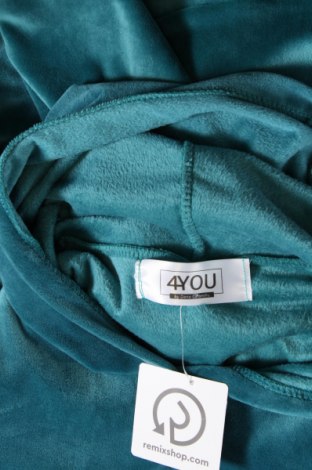 Γυναικείο φούτερ 4You, Μέγεθος M, Χρώμα Πράσινο, Τιμή 20,28 €