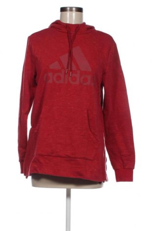Γυναικείο φούτερ Adidas, Μέγεθος M, Χρώμα Κόκκινο, Τιμή 28,21 €