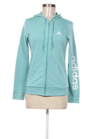 Γυναικείο φούτερ Adidas, Μέγεθος XS, Χρώμα Πράσινο, Τιμή 29,69 €