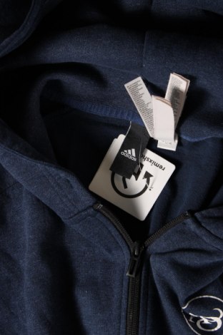 Damen Sweatshirt Adidas, Größe S, Farbe Blau, Preis 26,72 €
