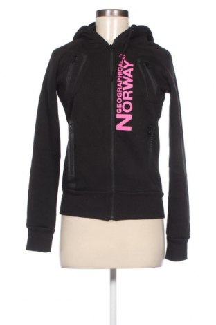 Női sweatshirt Geographical Norway, Méret S, Szín Fekete, Ár 9 619 Ft