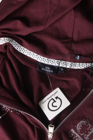 Γυναικείο φούτερ Hv Polo, Μέγεθος XL, Χρώμα Βιολετί, Τιμή 11,86 €