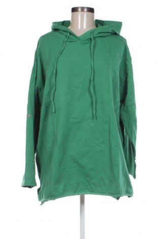 Γυναικείο φούτερ Made In Italy, Μέγεθος M, Χρώμα Πράσινο, Τιμή 9,87 €