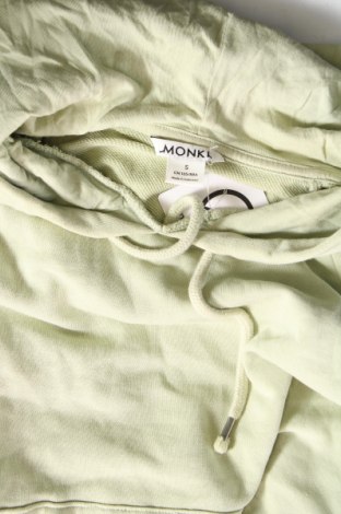 Damen Sweatshirt Monki, Größe S, Farbe Grün, Preis 4,26 €