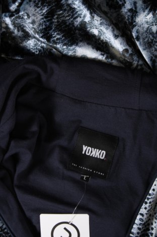 Γυναικείο φούτερ Yokko, Μέγεθος L, Χρώμα Μπλέ, Τιμή 7,26 €