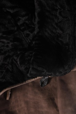Palton din piele pentru damă, Mărime S, Culoare Maro, Preț 287,66 Lei