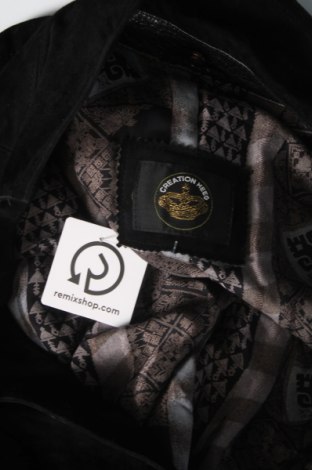 Δερμάτινο γυναικείο παλτό, Μέγεθος M, Χρώμα Μαύρο, Τιμή 60,22 €
