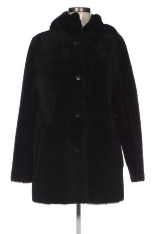 Дамско кожено палто Maje, Размер M, Цвят Черен, Цена 828,00 лв.